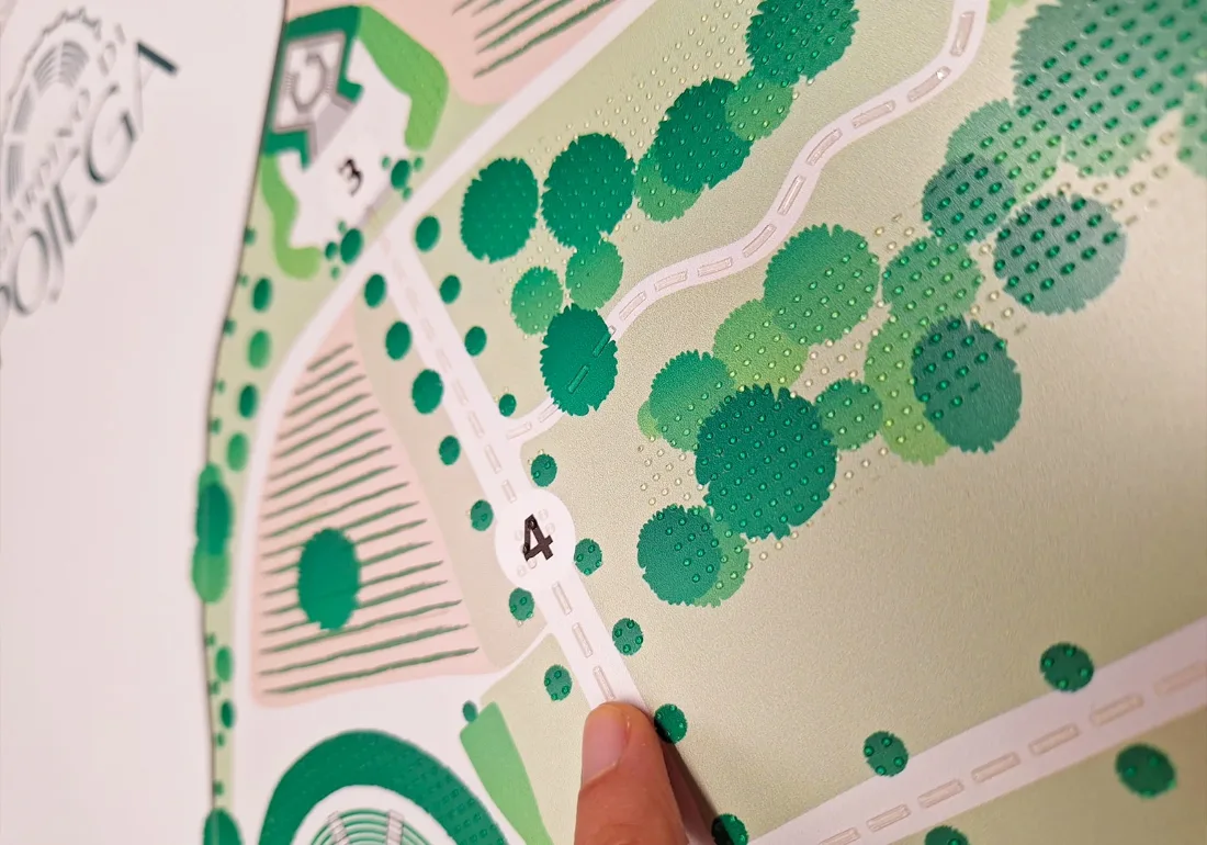 Giardino di Pojega - comunicazione visiva
